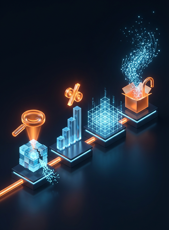 Metodologia 5A - Ilustração 3D